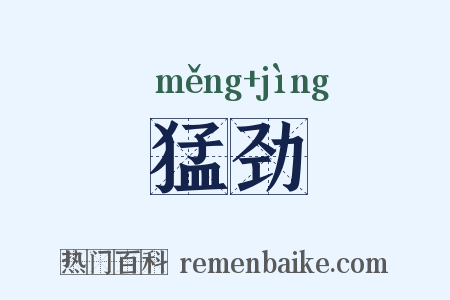 猛劲是什么意思的图片
